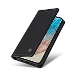 Θήκη Samsung Galaxy M35 5G YIKATU Folio Series με βάση στήριξης, υποδοχή καρτών και μαγνητικό κούμπωμα Flip Wallet από συνθετικό δέρμα και TPU μαύρο - Image 5