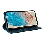 Θήκη Samsung Galaxy M35 5G YIKATU Folio Series με βάση στήριξης, υποδοχή καρτών και μαγνητικό κούμπωμα Flip Wallet από συνθετικό δέρμα και TPU πράσινο - Image 4