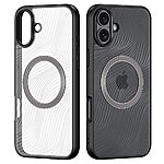 Θήκη iPhone 16 DUX DUCIS Aimo Kickstand Series συμβατό με MagSafe φορτιστή - Ανθεκτική στις Πτώσεις μαύρο - Image 2