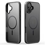 Θήκη iPhone 16 DUX DUCIS Yind Series Sockproof συμβατό με MagSafe φορτιστή Πλάτη TPU μαύρο - Image 2