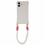 Θήκη iPhone 16 Mad Mask Premium Ανθεκτικότητα με ενισχυμένες γωνίες και λουράκι καρπού, προσφέροντας προστασία από πτώσεις και εύκολη μεταφορά Πλάτη TPU λευκό - Image 4