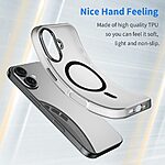 Θήκη iPhone 16 Mad Mask Λεπτή ματ ημιδιάφανη με ανθεκτικό TPU+PC υλικό και συμβατότητα MagSafe για άνετη φόρτιση μαύρο - Image 4