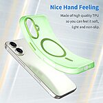 Θήκη iPhone 16 Mad Mask Λεπτή ματ ημιδιάφανη με ανθεκτικό TPU+PC υλικό και συμβατότητα MagSafe για άνετη φόρτιση πράσινο - Image 4