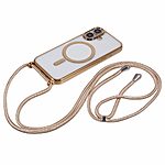 ανθεκτική κατασκευή TPU+PC για προστασία από γρατζουνιές χρυσό