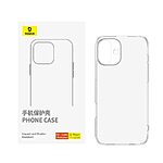 Θήκη iPhone 16 Plus BASEUS Simple Series διάφανη Πλάτη TPU - Image 2