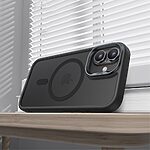 Θήκη iPhone 16 Plus BENKS Magnetic Matte Series συμβατό με MagSafe φορτιστή Πλάτη TPU μαύρο - Image 2