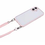 Θήκη iPhone 16 Plus OEM Soft Silicone Sockproof v4 πλάτη με κορδόνι από αντικραδασμικό TPU ροζ - Image 3