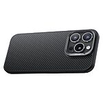 Θήκη iPhone 16 Pro BENKS Shockproof από Αυθεντικό Kevlar Aramid Fiber Ultra Thin Πλάτη συμβατή με MagSafe Φορτιστή μαύρο - Image 2