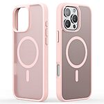 Θήκη iPhone 16 Pro DUX DUCIS Yind Series Sockproof συμβατό με MagSafe φορτιστή Πλάτη TPU ροζ ανοιχτό - Image 2