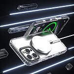 Θήκη iPhone 16 Pro Mad Mask Διάφανο κάλυμμα με συμβατότητα MagSafe και μακρύ λουράκι, ανθεκτική κατασκευή TPU+PC για προστασία από γρατζουνιές μωβ - Image 3