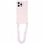 Θήκη iPhone 16 Pro Mad Mask Premium Ανθεκτικότητα με ενισχυμένες γωνίες και λουράκι καρπού, προσφέροντας προστασία από πτώσεις και εύκολη μεταφορά Πλάτη TPU ροζ - Image 4