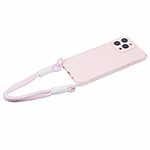 Θήκη iPhone 16 Pro Mad Mask Premium Ανθεκτικότητα με ενισχυμένες γωνίες και λουράκι καρπού, προσφέροντας προστασία από πτώσεις και εύκολη μεταφορά Πλάτη TPU ροζ - Image 5