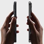 Θήκη iPhone 16 Pro Max BENKS Shockproof από Αυθεντικό Kevlar Aramid Fiber Ultra Thin Πλάτη συμβατή με MagSafe Φορτιστή μαύρο - Image 5