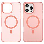 Θήκη iPhone 16 Pro Max Mad Mask Λεπτή ματ ημιδιάφανη με ανθεκτικό TPU+PC υλικό και συμβατότητα MagSafe για άνετη φόρτιση κόκκινο - Image 2