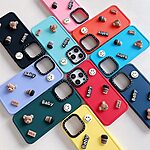 Θήκη iPhone 16 Pro Max Mad Mask TPU με 3D Σχέδιο Καφέ Αρκουδάκι και Μαύρο Πλαίσιο Κάμερας για Προστασία μπλε σκούρο - Image 5