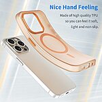 Θήκη iPhone 16 Pro Max Mad Mask Λεπτή ματ ημιδιάφανη με ανθεκτικό TPU+PC υλικό και συμβατότητα MagSafe για άνετη φόρτιση πορτοκαλί - Image 4