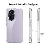 Θήκη Honor 200 5G ENKAY Silicone Sockproof Anti-Slip Transparent Πλάτη TPU - Image 4