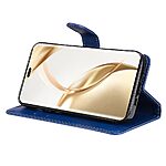 Θήκη Honor 200 Pro 5G Mad Mask Foldable Series με βάση στήριξης, υποδοχή καρτών και μαγνητικό κούμπωμα Flip Wallet από συνθετικό δέρμα και εσωτερικό TPU μπλε - Image 3