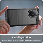 Θήκη Honor 200 Pro 5G Mad Mask Brushed TPU Carbon Πλάτη μαύρο - Image 4