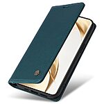 Θήκη Honor 200 Pro 5G YIKATU Folio Series με βάση στήριξης, υποδοχή καρτών και μαγνητικό κούμπωμα Flip Wallet από συνθετικό δέρμα και TPU πράσινο - Image 5