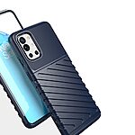 Θήκη OnePlus 9R 5G Mad Mask Thunder Series Πλάτη από ενισχυμένο TPU μπλε - Image 2