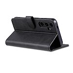 Θήκη Samsung Galaxy S24 FE 5G AZNS Litchi Retro Texture Leather με βάση στήριξης, υποδοχές καρτών και μαγνητικό κούμπωμα μαύρο - Image 4