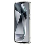 Θήκη Samsung Galaxy S24 FE 5G Mad Mask Silicone Sockproof Candy Series με υποδοχή για MagSafe φόρτιση Anti-Slip Transparent Πλάτη TPU λευκό - Image 5