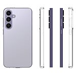 Θήκη Samsung Galaxy S24 FE 5G OEM Silicone Sockproof V5 Anti-Slip Transparent Πλάτη TPU - Image 5