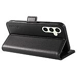 Θήκη Samsung Galaxy S24 FE 5G YIKATU Folio Series 003 με βάση στήριξης, υποδοχή καρτών και μαγνητικό κούμπωμα Flip Wallet από συνθετικό δέρμα και TPU μαύρο - Image 4