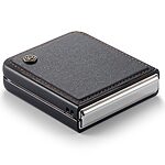 Θήκη Samsung Galaxy Z Flip6 5G / Z Flip7 FE 5G CASEME 023 Series Πορτοφόλι με βάση στήριξης, υποδοχές καρτών και μαγνητικό κούμπωμα από συνθετικό δέρμα και TPU μαύρο - Image 4