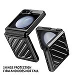 Θήκη Samsung Galaxy Z Flip6 5G / Z Flip7 FE 5G Mad Mask Electroplating Armor με ενισχυμένη προστασία και ανθεκτικά υλικά TPU+PC μαύρο - Image 2