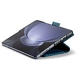 Θήκη Samsung Galaxy Z Fold6 5G CASEME 023 Series Πορτοφόλι με βάση στήριξης, υποδοχές καρτών και μαγνητικό κούμπωμα από συνθετικό δέρμα και TPU μπλε - Image 5