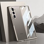 Θήκη Samsung Galaxy Z Fold6 5G GKK Premium Προστασία με PC+PU Υλικά και Προστατευτικό φιλμ Οθόνης για Λεπτό Σχεδιασμό και Ασφάλεια γκρι - Image 2