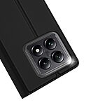 Θήκη Xiaomi 14T 5G DUX DUCIS Skin Pro Series με βάση στήριξης, υποδοχή καρτών και μαγνητικό κούμπωμα Flip Wallet από συνθετικό δέρμα και TPU μαύρο - Image 4