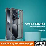 Θήκη Xiaomi 14T 5G IMAK Airbag Series με ενισχυμένες γωνίες από Premium ανθεκτικό TPU μαύρο - Image 2