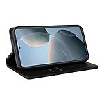 Θήκη Xiaomi 14T 5G YIKATU Folio Series με βάση στήριξης, υποδοχή καρτών και μαγνητικό κούμπωμα Flip Wallet από συνθετικό δέρμα και TPU μαύρο - Image 3