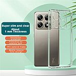 Θήκη Xiaomi 14T Pro 5G IMAK UX-5 Series Soft TPU πλάτη διάφανη - Image 2