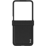 Θήκη Xiaomi Mix Flip 5G IMAK Ruiyi Series με υφή Carbon Fiber από συνθετικό δέρμα και σκληρό πλαστικό μαύρο - Image 4