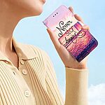 Θήκη Xiaomi Redmi 14C / Poco C75 OEM σχέδιο Never Stop Dreaming με βάση στήριξης, υποδοχές καρτών και μαγνητικό κούμπωμα Flip Wallet δερματίνη - Image 5