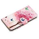 Θήκη Xiaomi Redmi 14C / Poco C75 OEM σχέδιο Cherry Blossoms Tree με βάση στήριξης, υποδοχές καρτών και μαγνητικό κούμπωμα Flip Wallet δερματίνη - Image 4