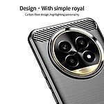 Θήκη Xiaomi Redmi 14C / Poco C75 MOFI Brushed V2 TPU Carbon Πλάτη μαύρο - Image 4