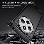 Θήκη Xiaomi Redmi 14C / Poco C75 MOFI Brushed V2 TPU Carbon Πλάτη μαύρο - Image 5