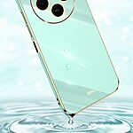 Θήκη Xiaomi Redmi 14C / Poco C75 XINLI Premium Electroplating, λεπτή σχεδίαση και ανυψωμένη προστασία φακού για πλήρη κάλυψη μωβ - Image 3