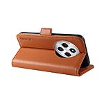 Θήκη Xiaomi Redmi 14C / Poco C75 YIKATU Folio Series 003 με βάση στήριξης, υποδοχή καρτών και μαγνητικό κούμπωμα Flip Wallet από συνθετικό δέρμα και TPU καφέ - Image 4