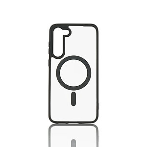 Θήκη Samsung Galaxy S23 Plus 5G Canvas Magnetic Hybrid Hard PC back & TPU frame με Camera Protection Lips