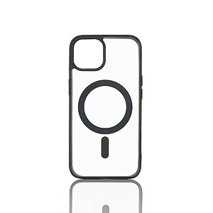 Θήκη iPhone 14 Canvas Magnetic Hybrid Hard PC back & TPU frame με Camera Protection Lips