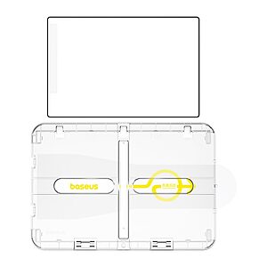 BASEUS T-Space Προστατευτικό Οθόνης Διπλής Αφής από Αλουμινιοπυριτικό Γυαλί για Tesla Model 3 Highland