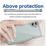 Θήκη Nothing CMF Phone 1 5G WANLONFENG MF Series διάφανη πλάτη TPU μαζί με Προστασία οθόνης (Tempered Glass) - Image 5