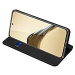 Θήκη Realme 13 Pro 5G / 13 Pro+ 5G DUX DUCIS Skin Pro Series με βάση στήριξης, υποδοχή καρτών και μαγνητικό κούμπωμα Flip Wallet από συνθετικό δέρμα και TPU μαύρο - Image 3