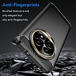 Θήκη Realme 13 Pro 5G / 13 Pro+ 5G Mad Mask Brushed TPU Carbon Πλάτη μαύρο - Image 4